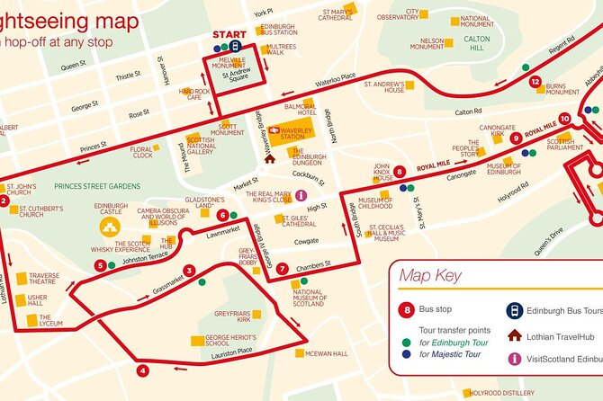 City Sightseeing Edinburgh Hop-On Hop-Off Bus Tour - Voucher Validity and Exclusions