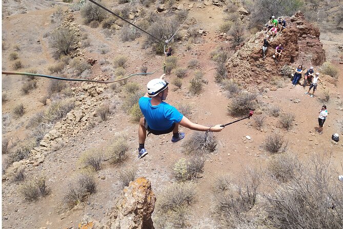 Climbing + Zipline + via Ferrata + Cave. Adventure Route in Gran Canaria - Cancellation Policy