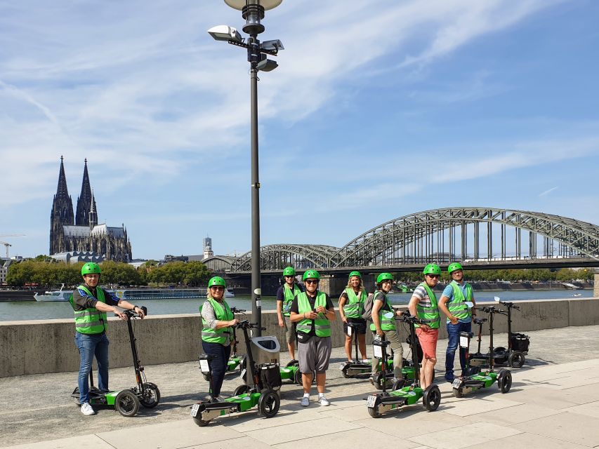 Cologne: Guided E-Scooter Tour - Route Description