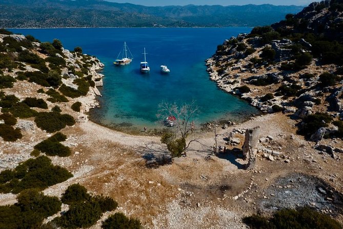 Deluxe Sunken City Boat Guided Tour From Kas - Meeting and Pickup Options