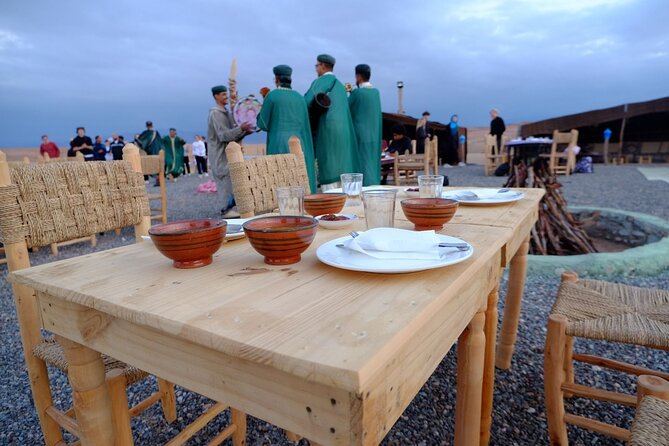 Dinner and Show With Camel Ride in Agafay Desert - Dinner and Tea