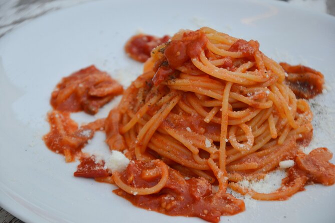 Dinner in Rome: Carbonara, Amatriciana, Cacio & Pepe and Wine Tasting - Best-Loved Roman Dishes