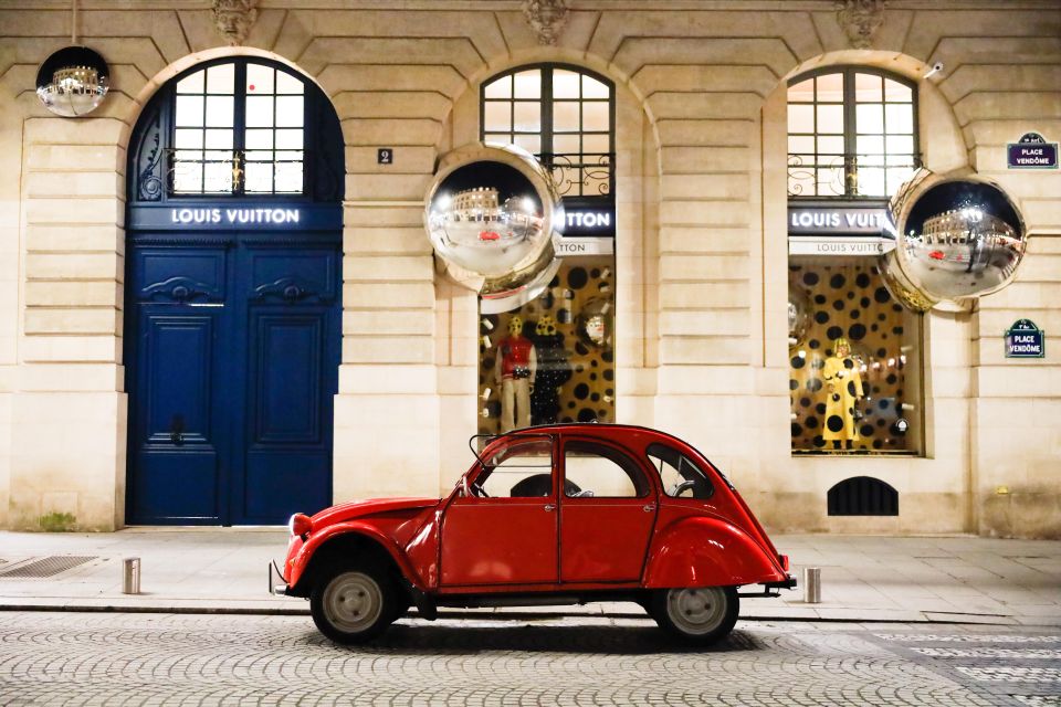 Discover Paris in a 2CV - Inclusions