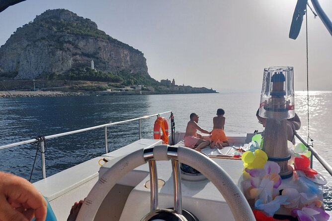 Discovering Cefal??'s Coastline Activity on a Mini Catamaran - Cancellation Policy