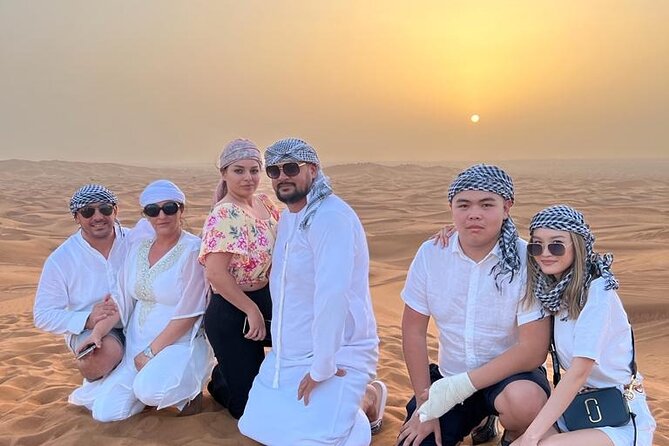 Dubai Desert Safari, Dune Bashing, Camel Ride, Sandboarding & BBQ - Unlimited Drinks and Refreshments