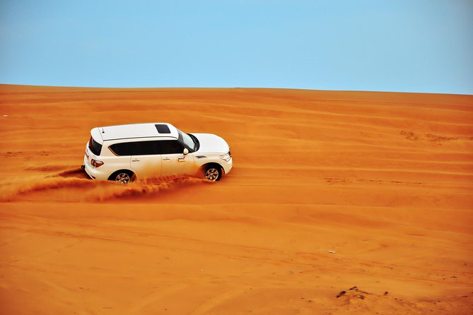 Dubai Red Dunes Safari, Camel Ride, Fire Show, BBQ Dinner - Logistics and Transportation