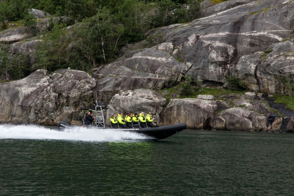 Eidfjord: 1-Hour Fjord RIB Tour - Booking and Cancellation