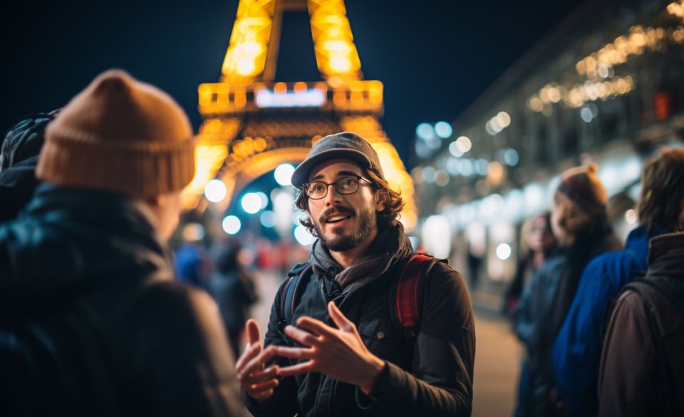 Eiffel Tower Exterior at Night - Ghost &Haunted Walking Tour - Exploring Paranormal Legends and Tales