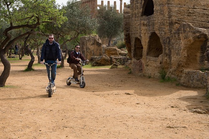 Electric Scooter Tour Inside the Valley of the Temples Agrigento - Discovering the Temple of Hercules Victor