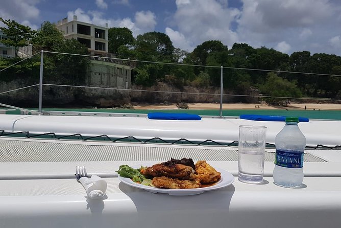 Elegance Catamaran Cruises Sailing Lunch Snorkel and Swim Excursion - Onboard Bajan Buffet Lunch