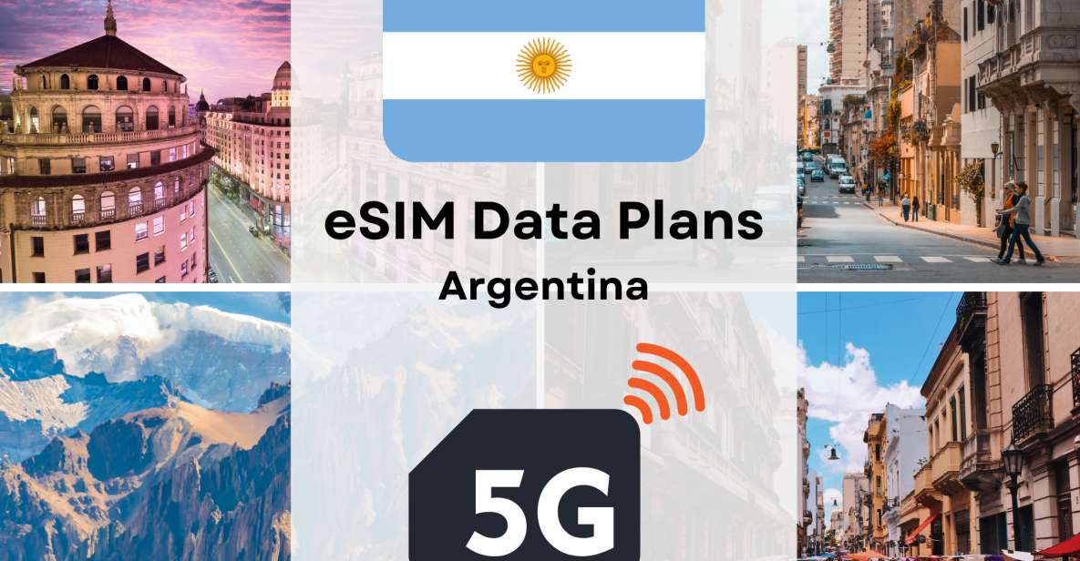 Esim Argentina: 4G/5G Internet Data Plan - Data Packages