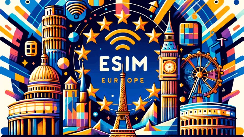 Esim for Europe - Data Plans - Plan Duration and GB Options