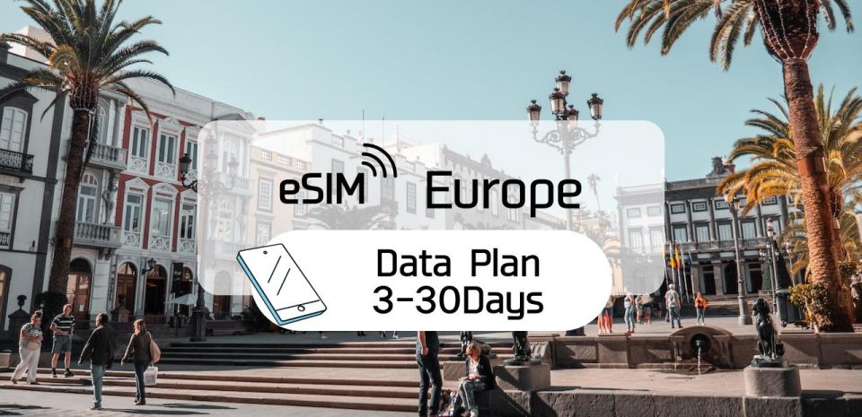 Europe: 5G Esim Roaming Data Plan (0.5-2gb/ Day) - Esim Compatibility and Activation