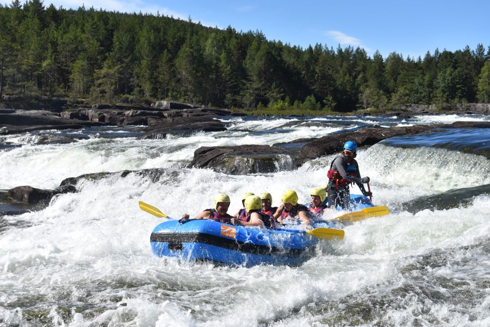 Evje: Rafting Trip on One of Norway's Warmest Rivers - Rafting on Byglandsfjord Dam