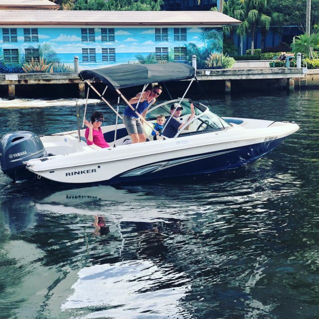 Fort Lauderdale: 8 People Private Boat Rental - Dining and Recreational Stops