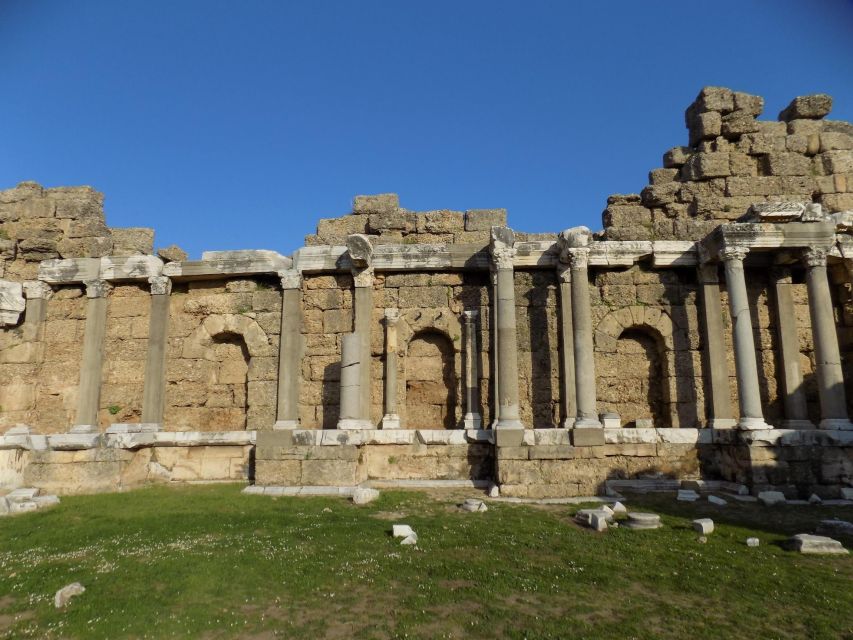 From Alanya: City of Side Highlights Walking Tour - Temple of Apollo and Its Columns