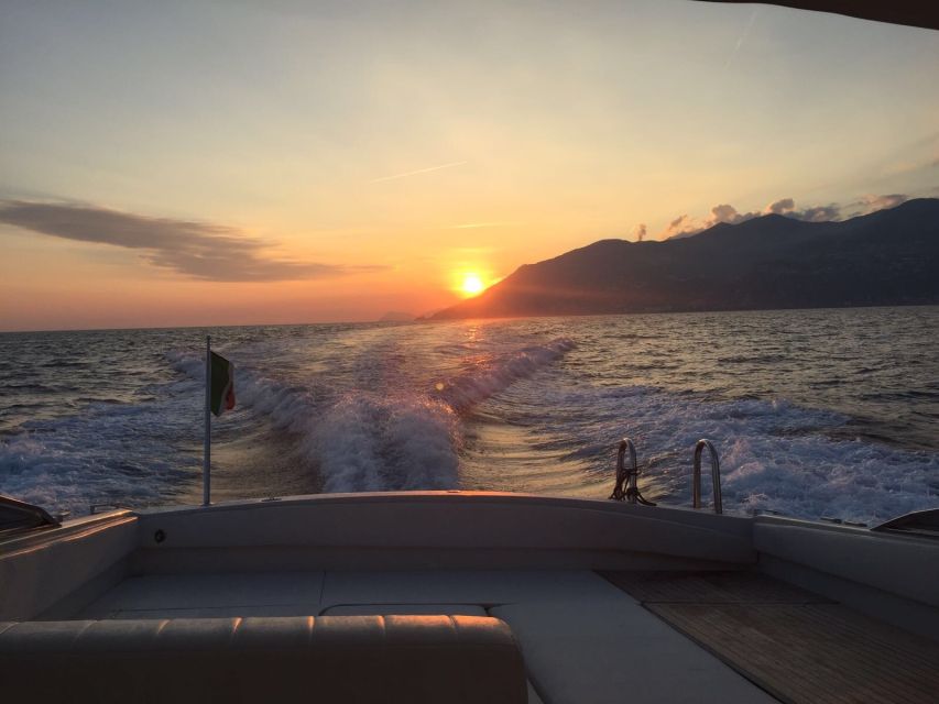 From Amalfi: Private Sunset Cruise Along the Amalfi Coast - Inclusions and Exclusions