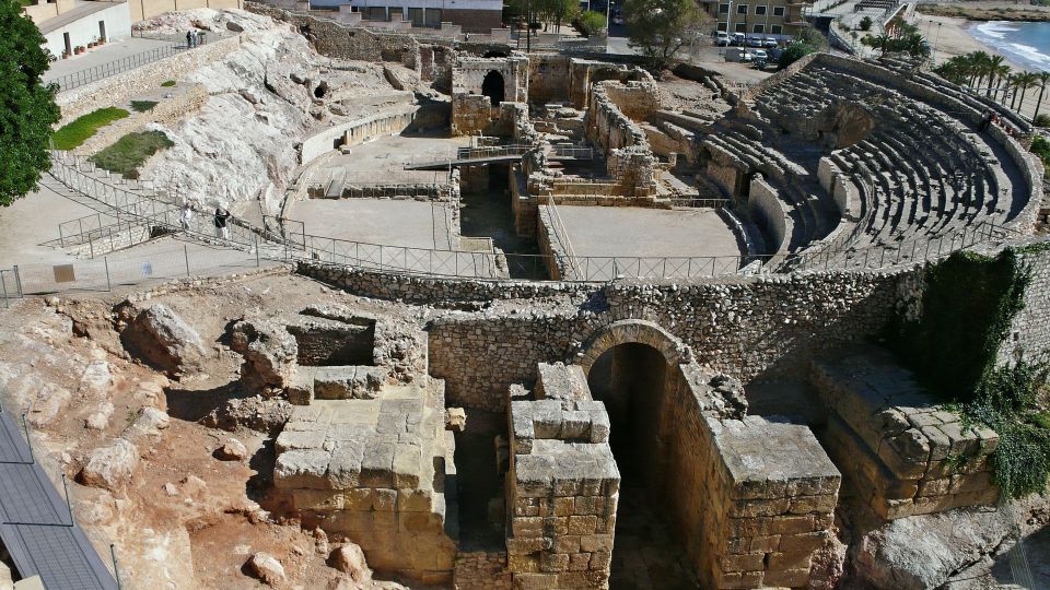 From Barcelona: Private Half-Day Tarragona Tour With Pickup - Ancient Amphitheater by the Sea