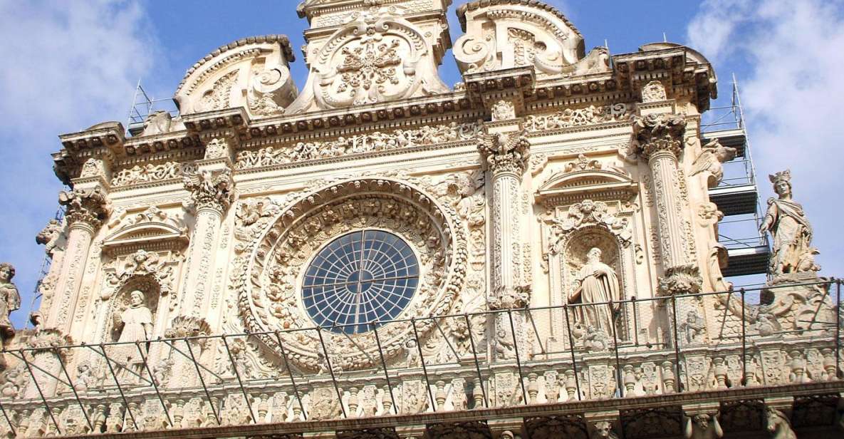 From Bari: Lecce Private Day Tour - Inclusions