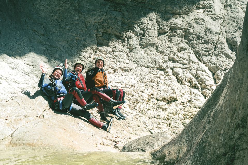 From Interlaken: Canyoning Chli Schliere - Food and Amenities