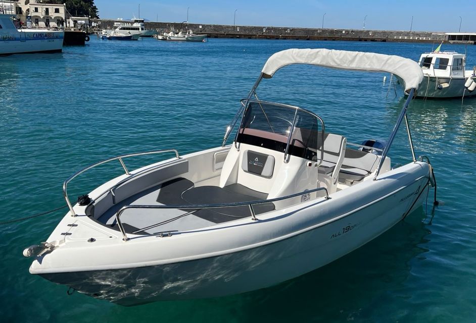 From Sorrento: Amalfi Coast Private Boat Tour With Skipper - Meeting Point