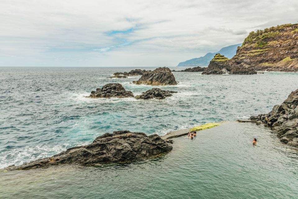 Funchal: Enchanted Terraces, Porto Do Moniz & Fanal 4WD Tour - Volcanic Swimming Pools