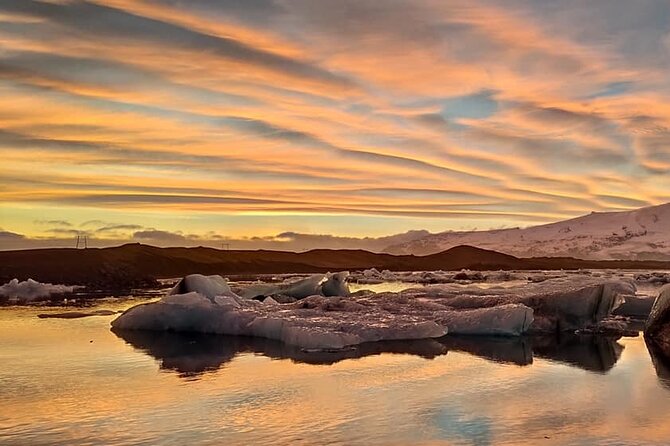 Glacier Lagoon, Diamond Beach, Black Sand Beaches and Waterfalls - Glacier Lagoon Exploration