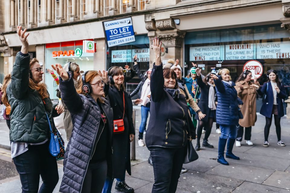 Glasgow: Silent Disco Adventure Tour - Musical Walking Tour Experience