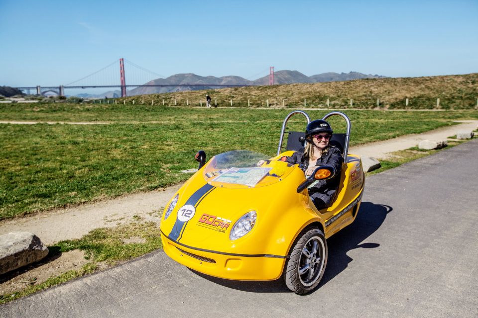 GoCar 3-Hour Tour of San Franciscos Parks and Beaches - Inclusions and Amenities