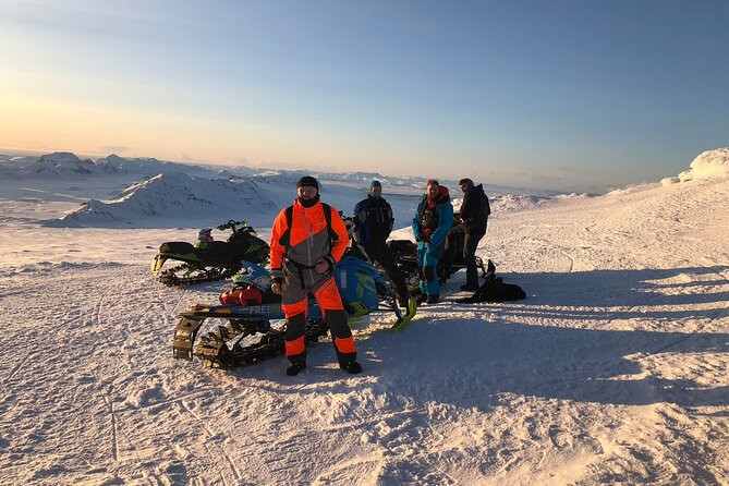 Golden Circle Super Jeep Adventure With Snowmobiling on Glacier - Langjokull Glacier Snowmobile