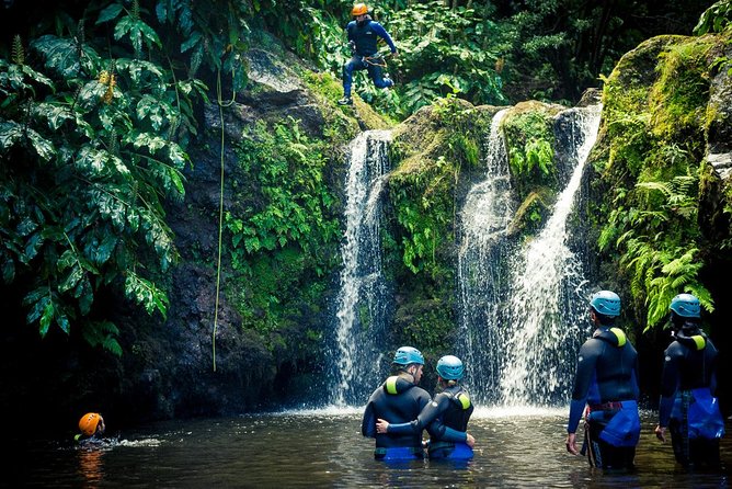 Half Day Canyoning at Ribeira Dos Caldeirões - Multilingual Guide Availability