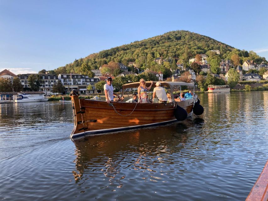 Heidelberg: Private Neckar River Historic Boat Tour - Passing Landmarks