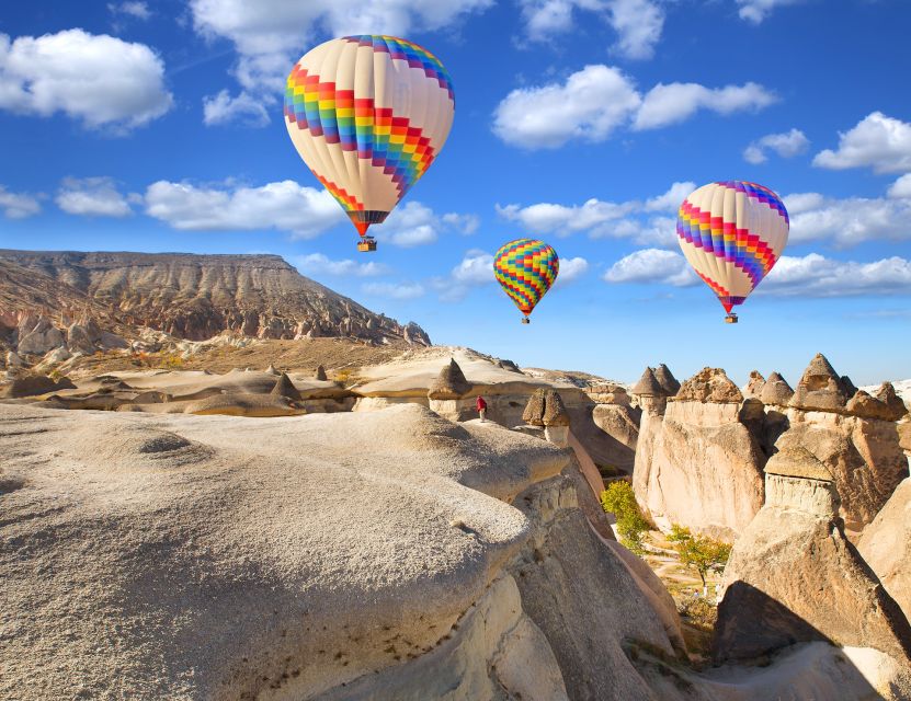 Hot Air Balloon and Best of Cappadocia Region Tour - Exploring Cappadocia Landscape