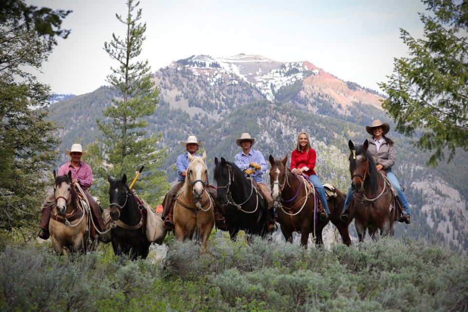 Jackson Hole: Teton View Guided Horseback Ride With Lunch - Trail Ride Details