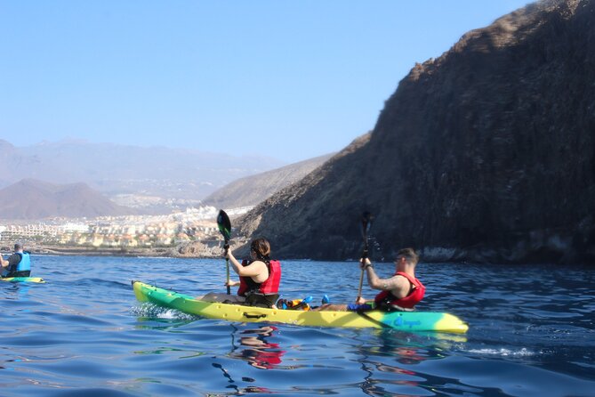 Kayak Route Along the Volcanic Coast in Tenerife South With Snorkeling - Group Size and Pricing Information