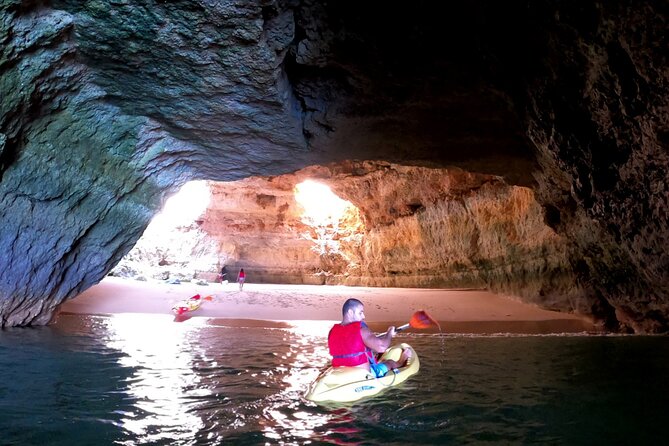 Kayak Tour to Benagil Cave & Marinha Beach - From Portimão - Ideal for Couples and Groups