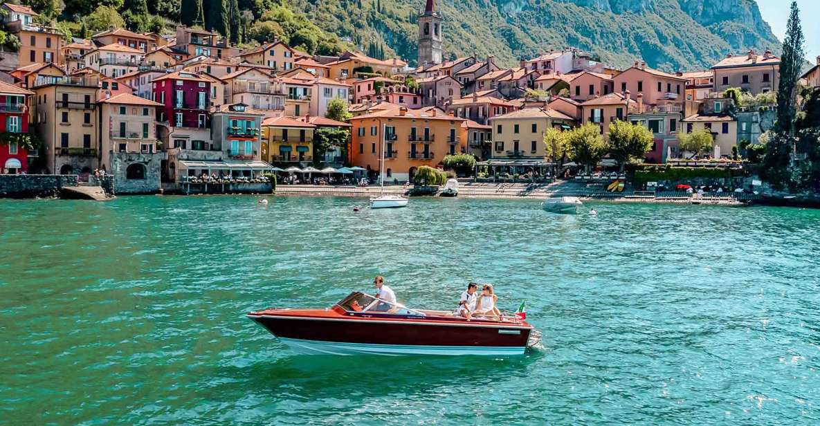 Lake Como: Classic Speedboat Private Tour With Lunch - Swimming at Comacina Island