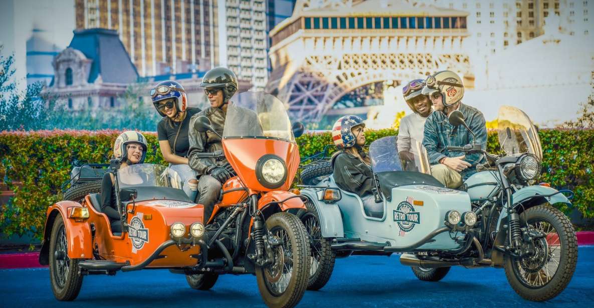 Las Vegas: Private 2-Hour Guided Sidecar Tour With Drink - Landmark Photo Opportunities