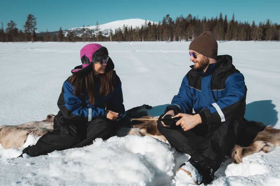 Levi: Finnish Ice Fishing Tour by Car - Enjoying the Winter Forest