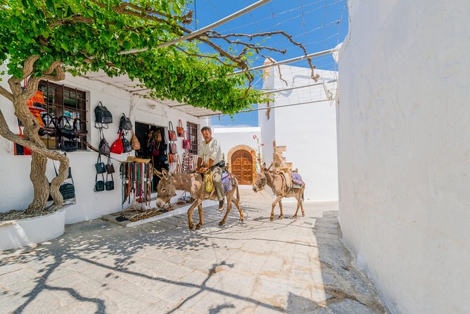 Lindos by Express MiniBus (Small Group) - Exploring Winding Alleyways