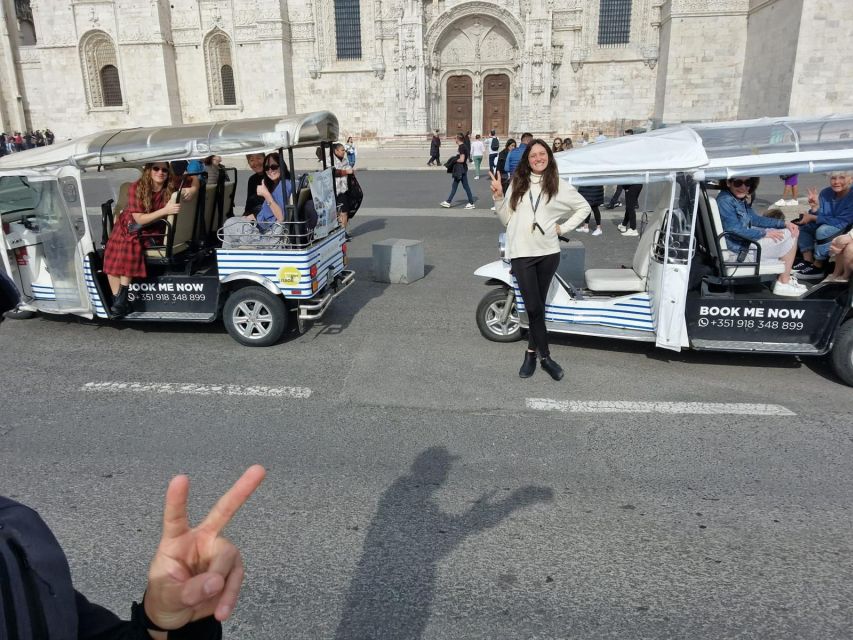 Lisbon: Riverside Belém Private Guided Tour by Tuk-Tuk - Panoramic River and Bridge Views