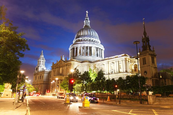 London by Night Sightseeing Open Top Bus Tour With Audio Guide - Meeting and Pickup