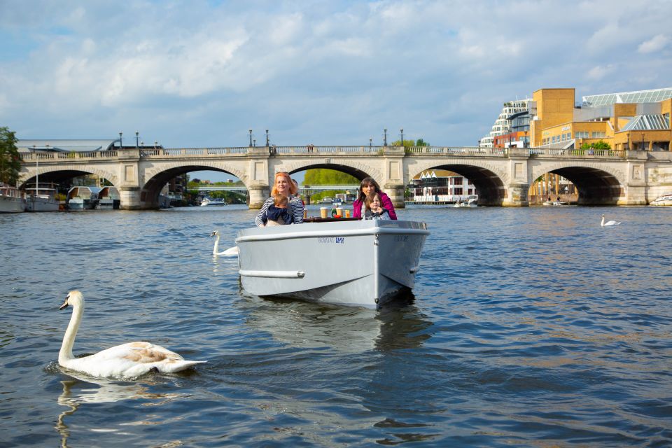 London: Goboat Rental in Kingston Upon Thames - Picnicking on the Water