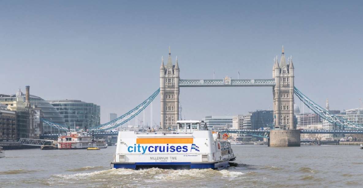 London: River Thames Hop-On Hop-Off Sightseeing Cruise - Live Commentary