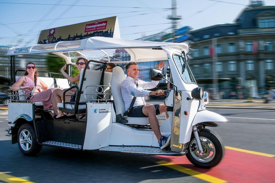 Lucerne: Etuktuk City Tour - Inclusions and Meeting Point