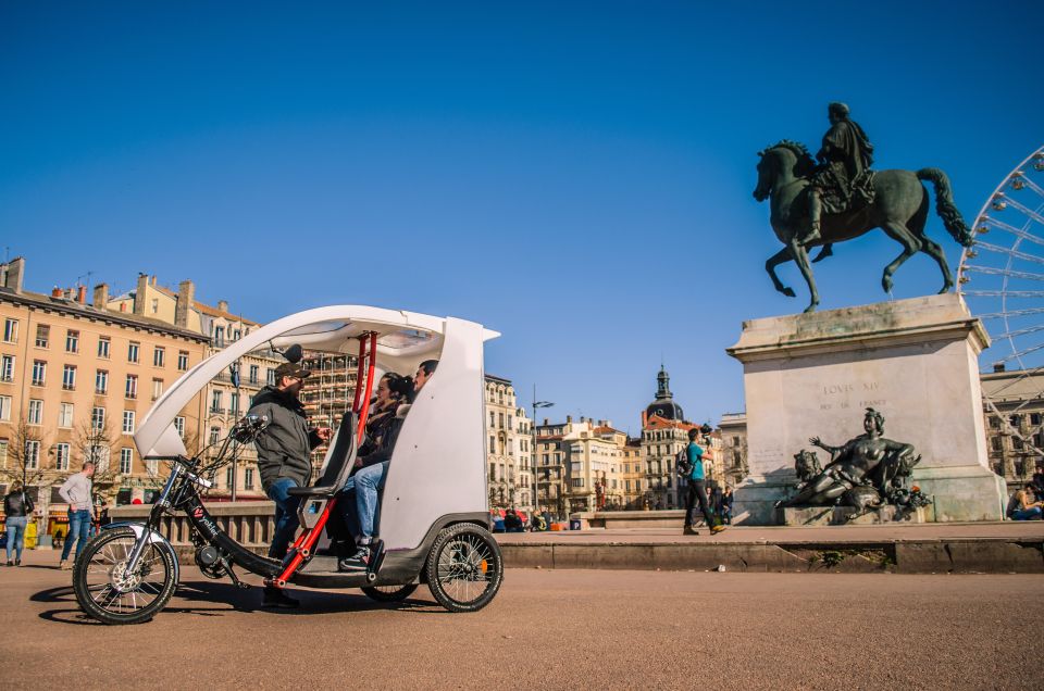 Lyon: Guided City Sights Pedicab Tour - Booking and Cancellation