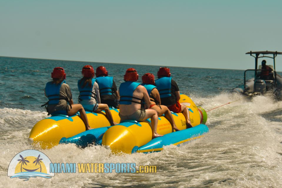 Miami: Banana Boat Ride - Instructor and Equipment