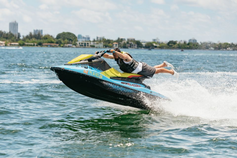 Miami: Jet Ski & Boat Ride on the Bay - Itinerary and Departure