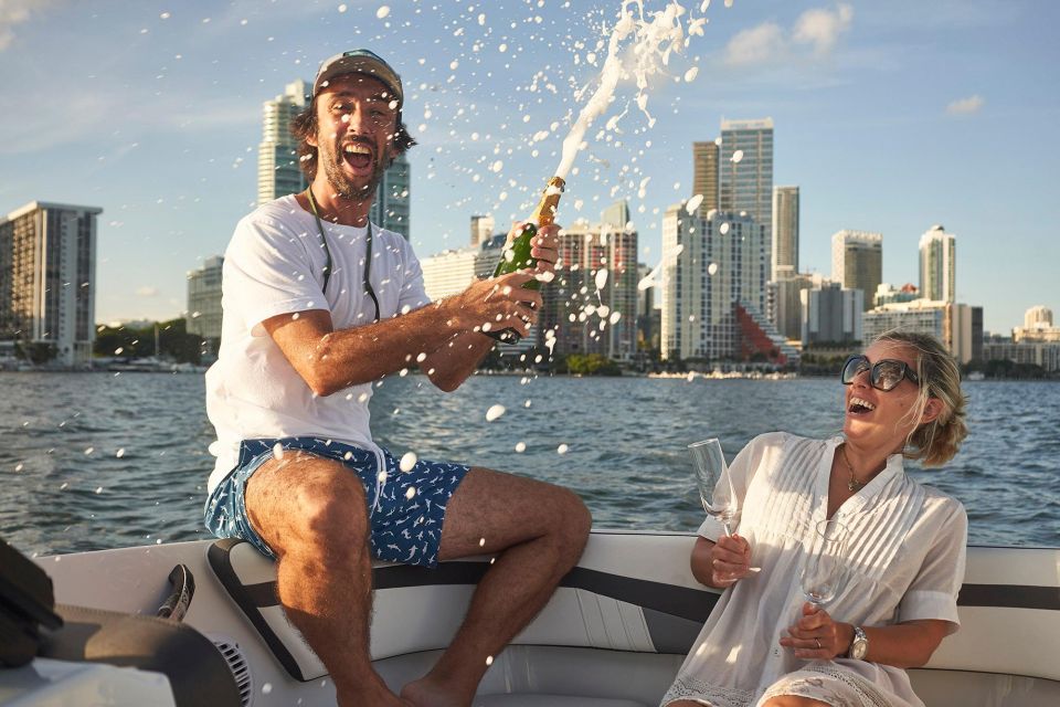 Miami: Private Boat Rental With Champagne and Captain - Itinerary