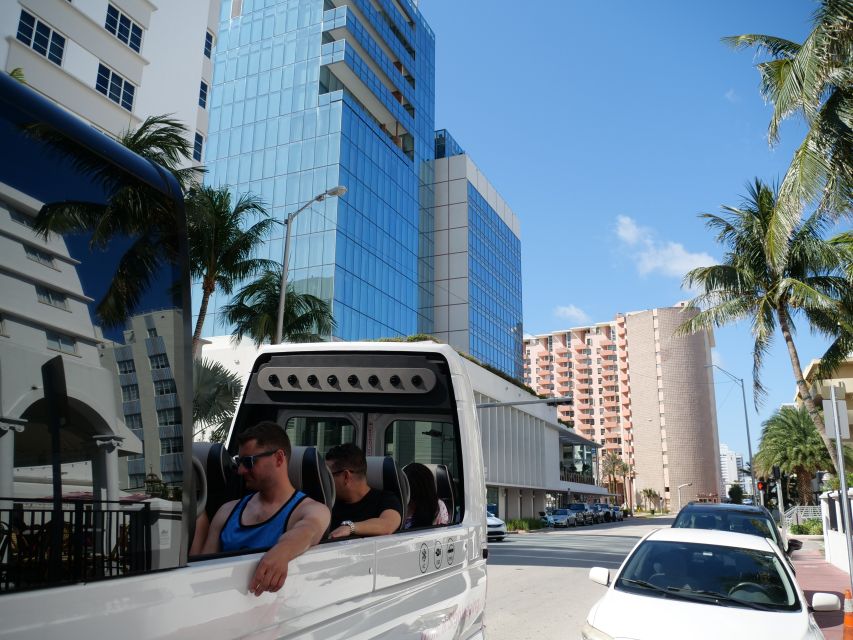 Miami Sightseeing Tour in a Convertible Bus - Participant Information